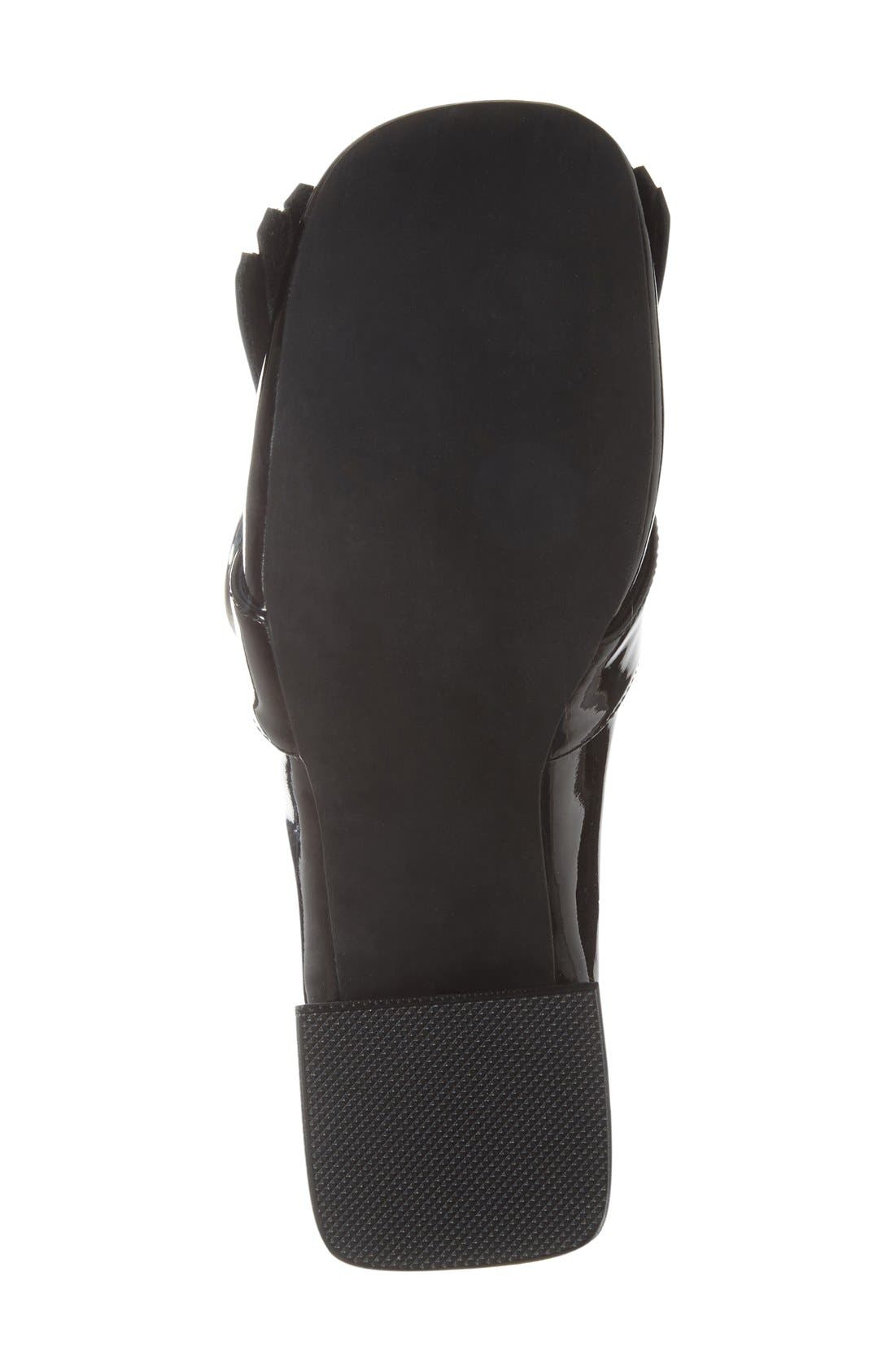 'Bernice' Buckle Pump, Alternate, color, BLACK PATENT