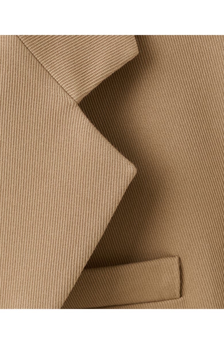 MANGO Osaka Blazer, Alternate, color, Medium Brown