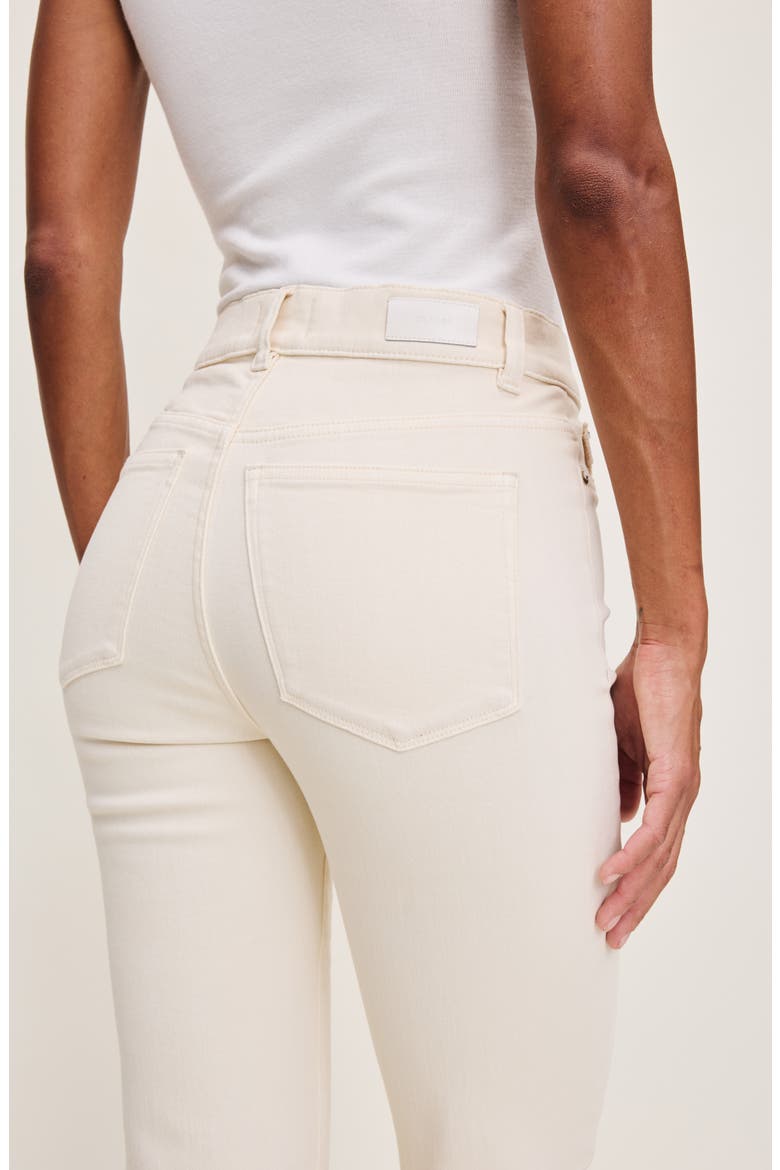 Halle Straight Instasculpt™ High Rise Jeans, Alternate, color, ECRU