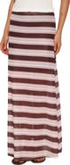Petal & Pup Dia Striped Mesh Column Skirt