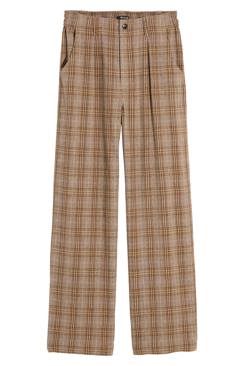 Neale Straight Leg Pants, Alternate, color, IVAN TARTAN PLAID