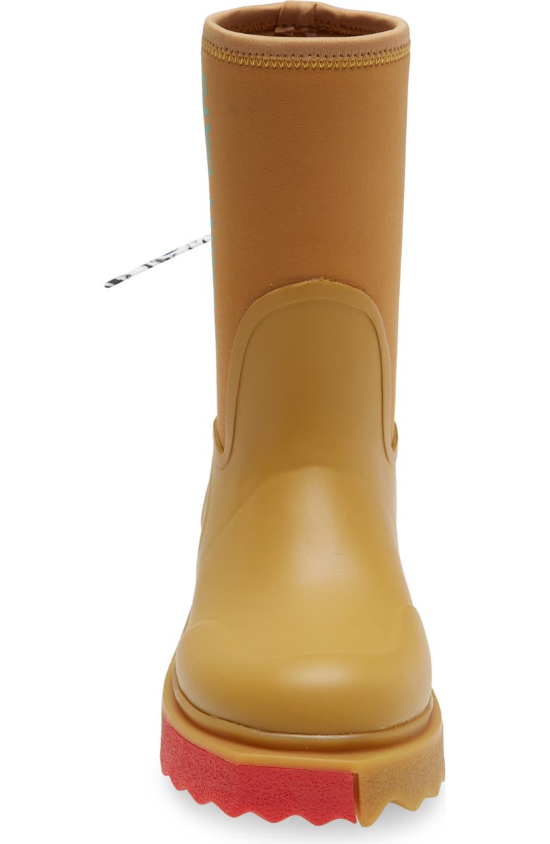 Off-White For Rainy Days Sponge Sole Waterproof Rain Boot, Alternate, color,