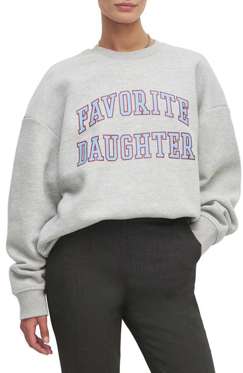 Collegiate Cotton Blend Sweatshirt