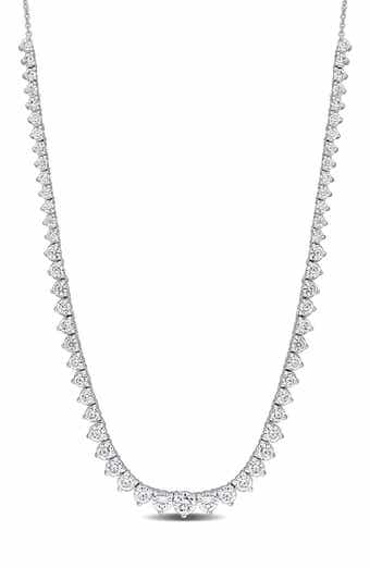 Moissanite Tennis Necklace