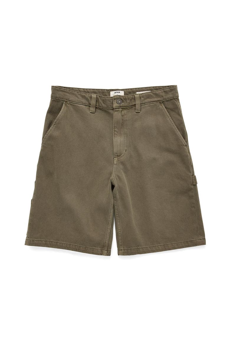 Men's Baggy Worker Short, Alternate, color, Military