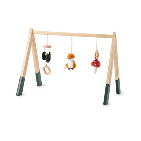 Wooden Activity Arch - Forest, Baby Gym & Sensory Toys