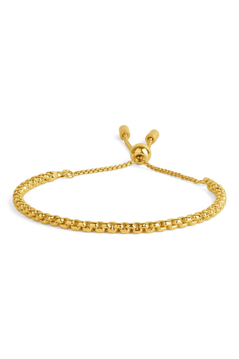 Mini Tokyo Chain Bracelet, Main, color, GOLD