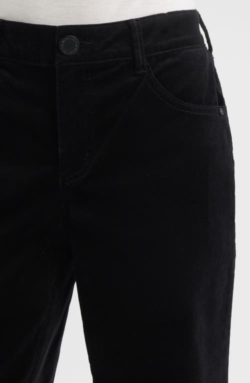 Wit & Wisdom Sam High Waist Wide Leg Jeans In Black