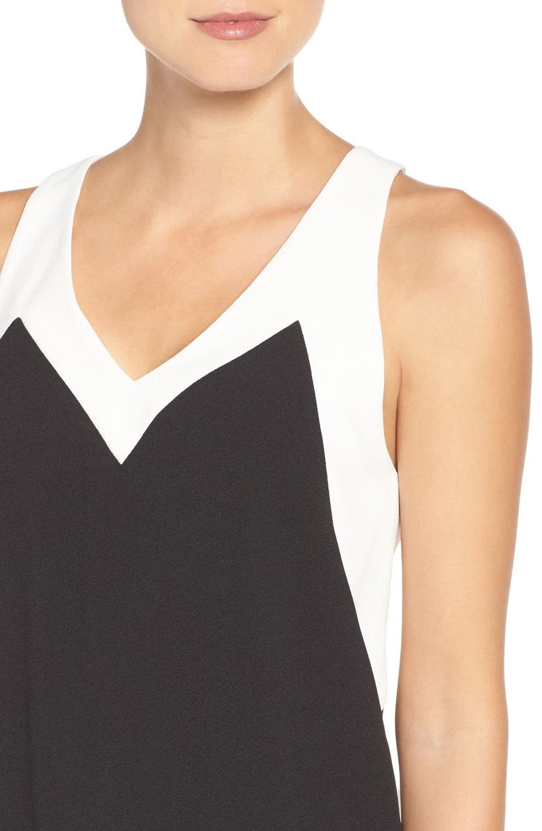 Felicity & Coco Katy Colorblock Shift Dress, Alternate, color, 