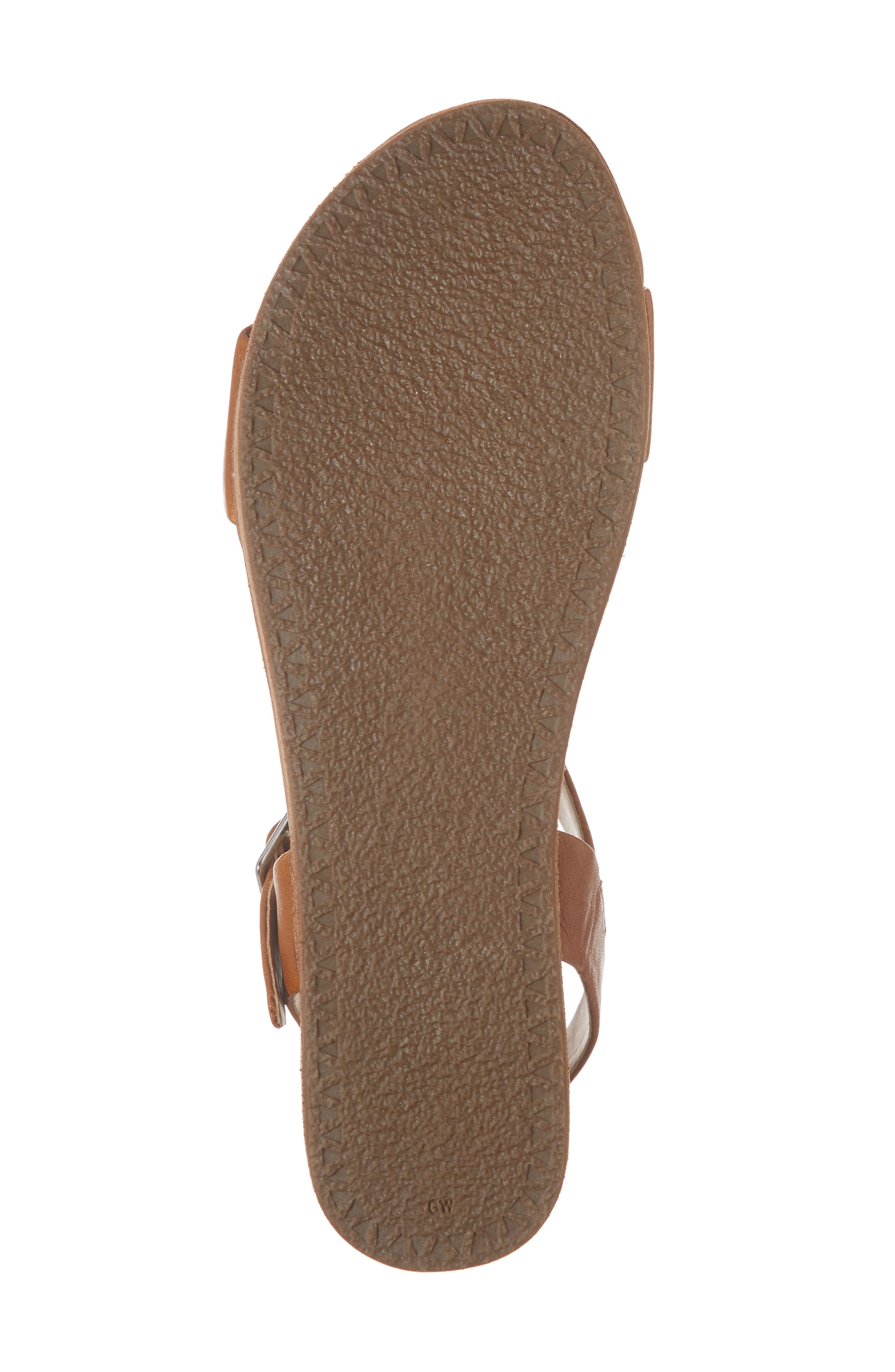 Aida Platform Sandal, Alternate, color, COGNAC LEATHER