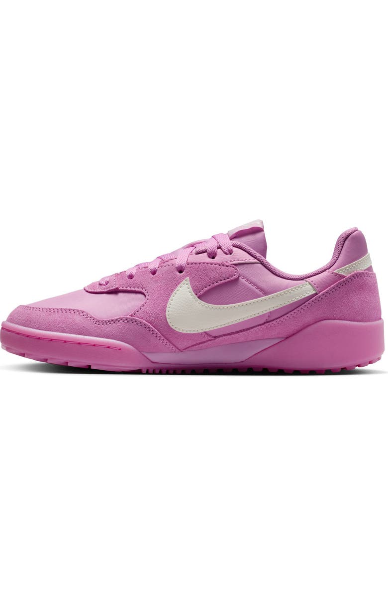 Nike Terra Manta Suede Low Top Sneaker, Alternate, color, Magenta/ Sail