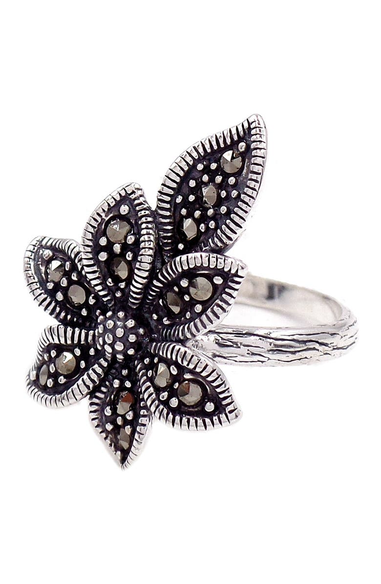 SAVVY CIE JEWELS Flower Ring, Alternate, color, 