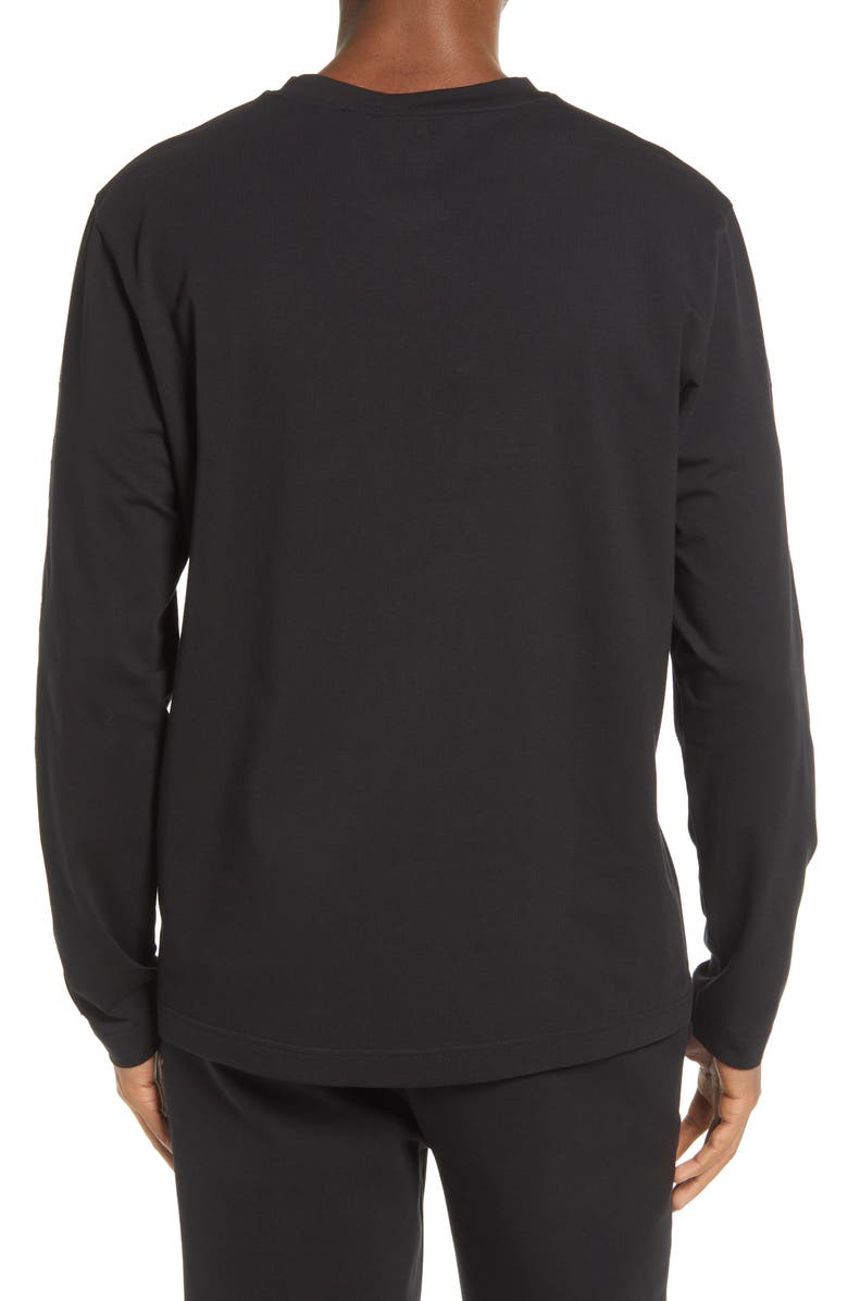 BOSS HUGO BOSS x NBA Threesixty Los Angeles Lakers Long Sleeve Logo Graphic Tee, Alternate, color,