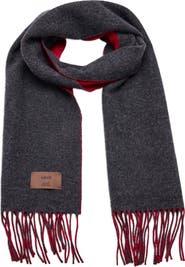 MANGO Reversible Wool Scarf