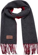 MANGO Reversible Wool Scarf
