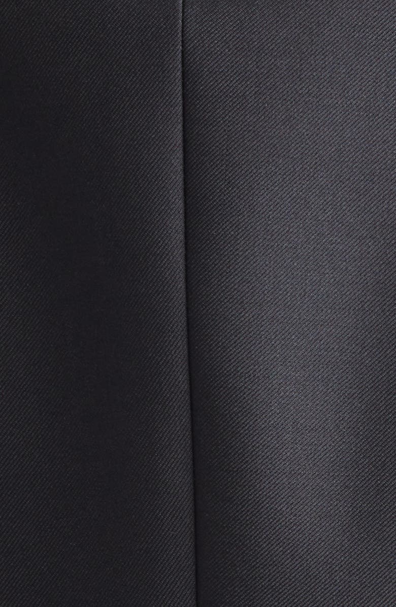 McQueen Embellished Collar Wool Jacket, Alternate, color, Black