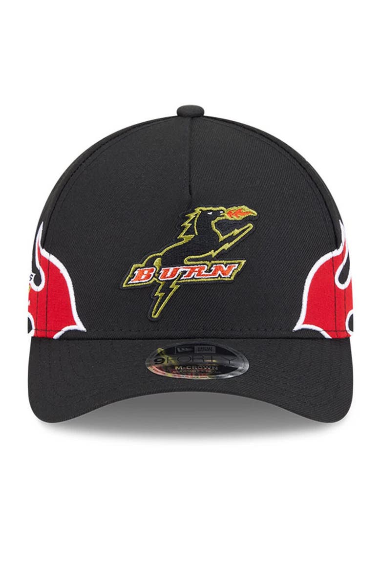 Youth New Era  Black FC Dallas 2025 Jersey Hook 9FORTY M-Crown Adjustable Hat, Alternate, color, Black