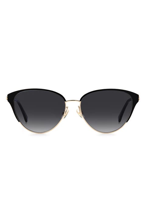 ianna 56mm gradient cat eye sunglasses