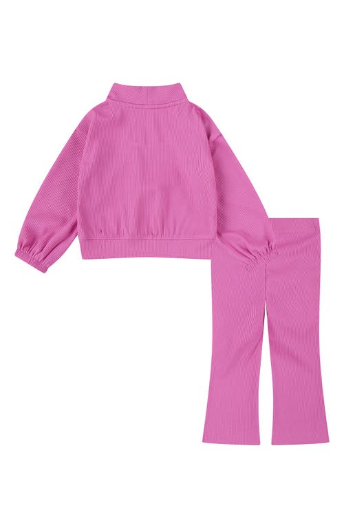 Nike Game Swoosh Match Pullover & Leggings Set In Pink