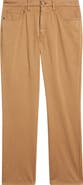 Johnston & Murphy Straight Leg Stretch Pima Cotton Pants