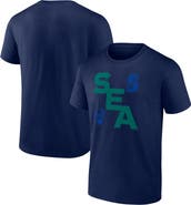 FANATICS Men's Fanatics Navy Seattle Mariners Record Shattered T-Shirt