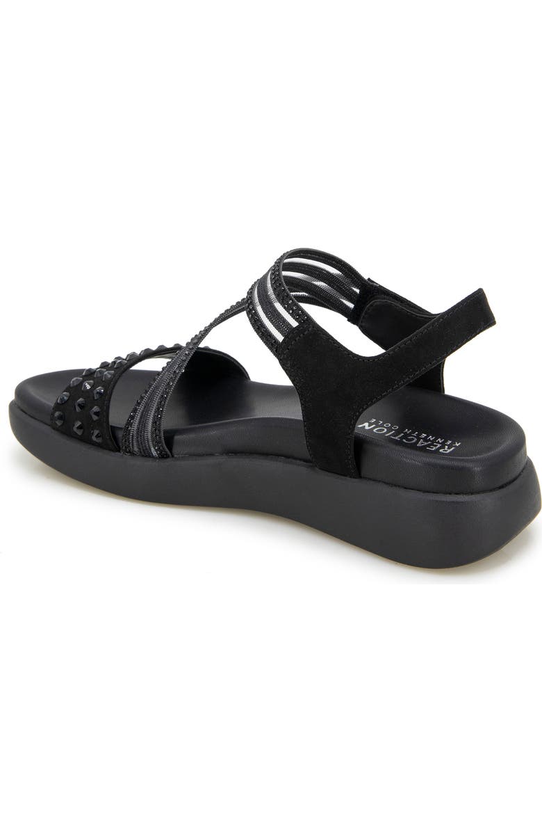 Reaction Kenneth Cole Taryn Rhinestone Strap Sandal, Alternate, color,