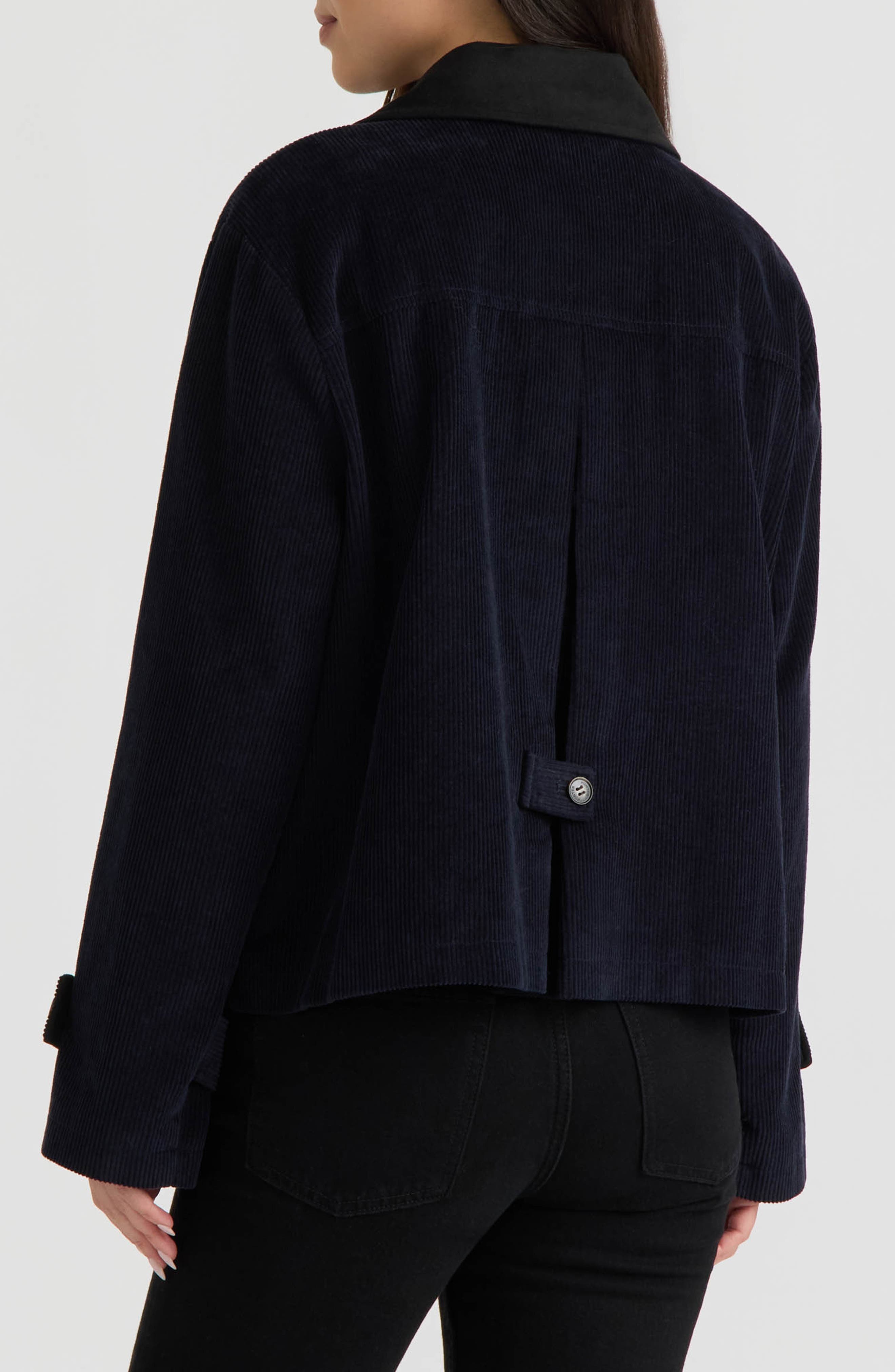 Hunter Cropped Corduroy Jacket with Buckle Closure (Women) | Nordstromrack