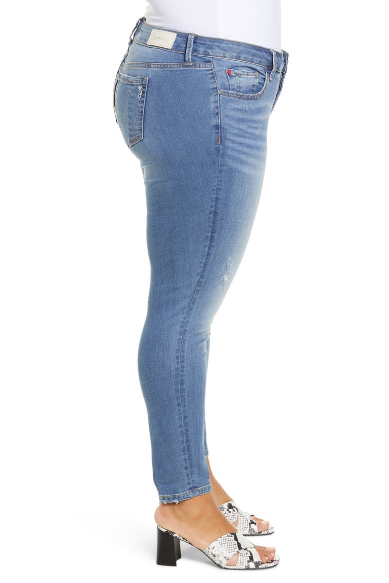 Ankle Denim Leggings, Alternate, color, HAZEL
