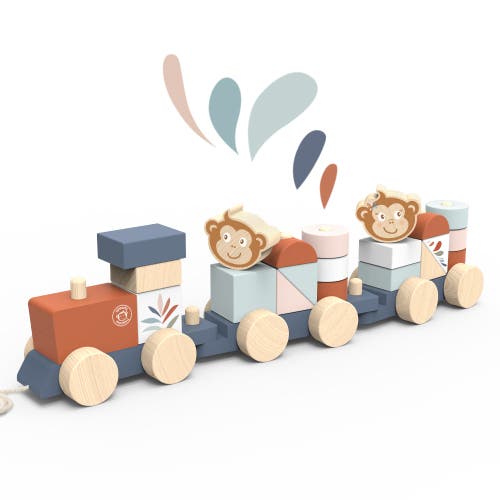 Speedy Monkey Stacking Train In Multi
