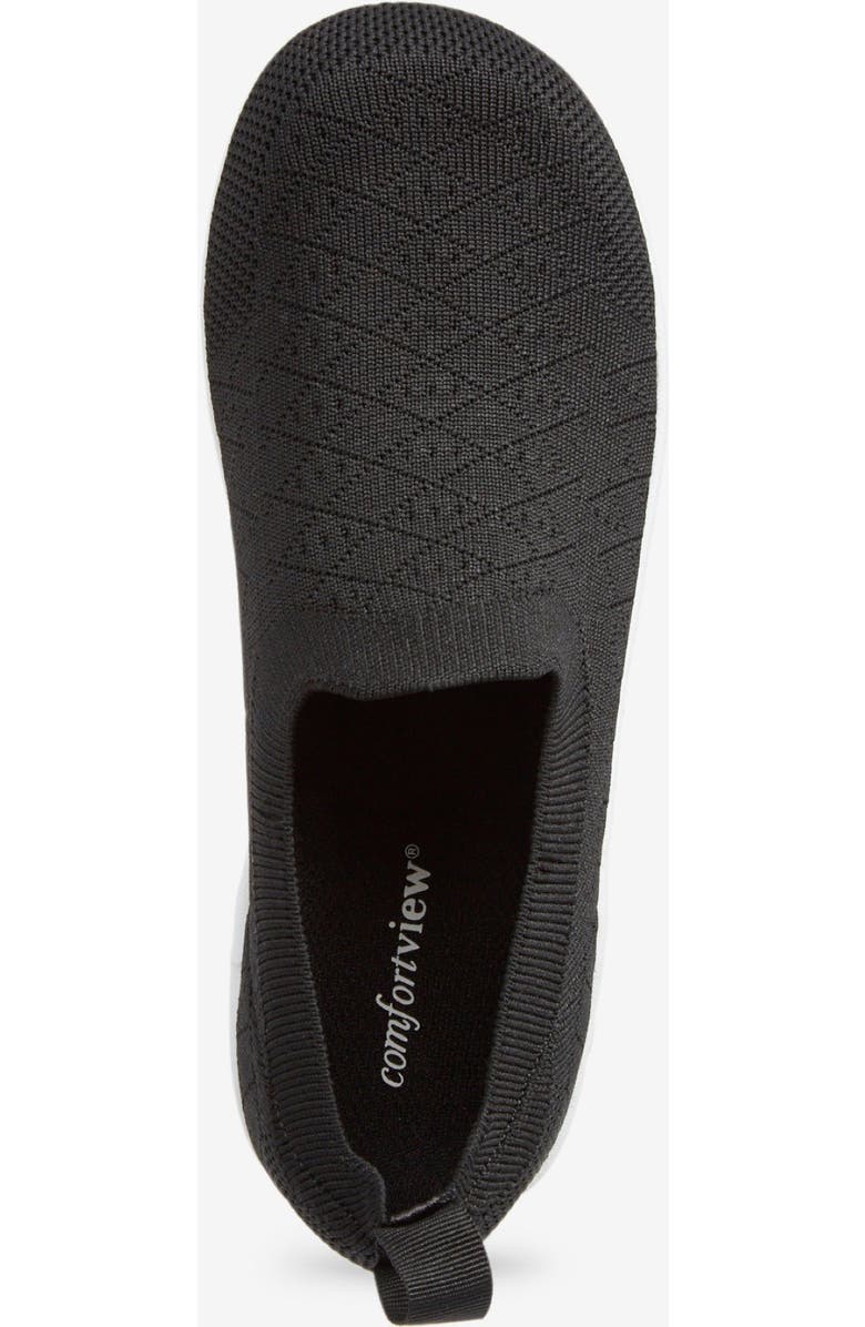 Comfortview The Ivan Arch Slip On Flat, Alternate, color, Black