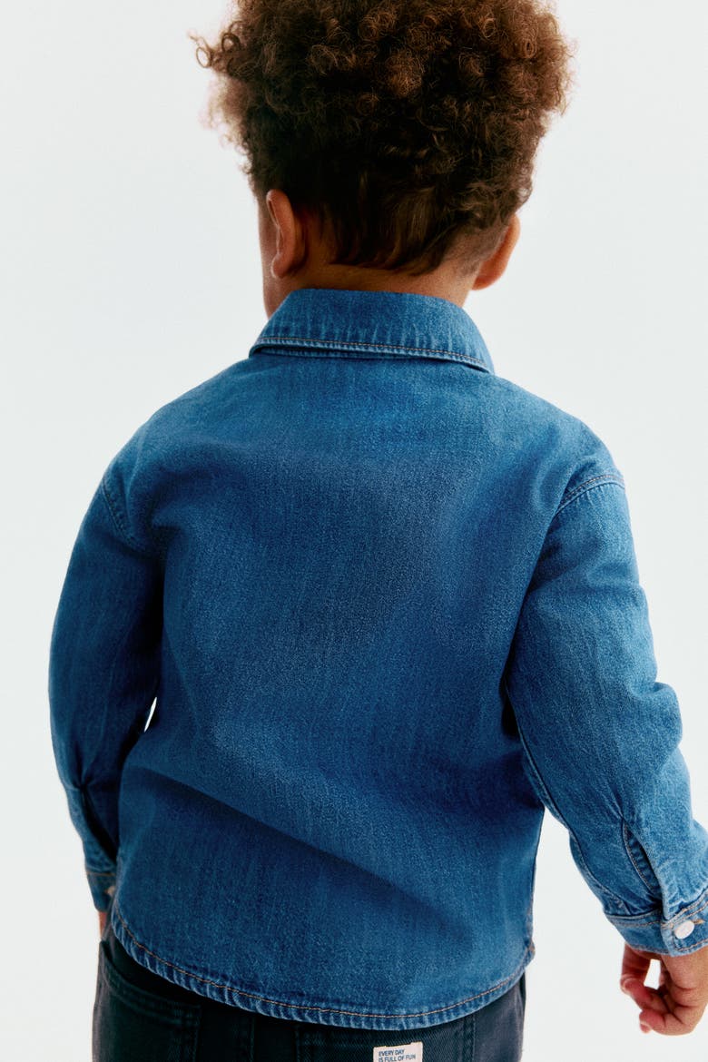 Denim Shirt, Alternate, color, Denim blue