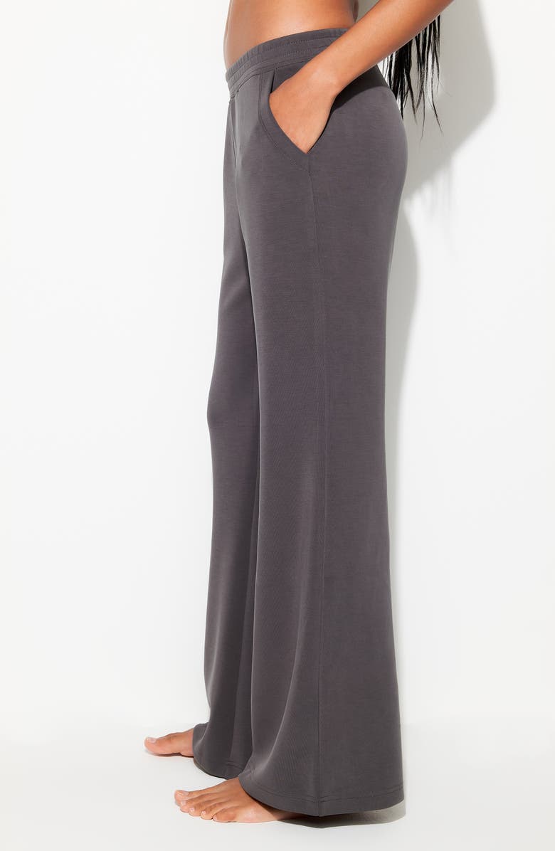 Spiritual Gangster Jensen Wide Leg Pants, Alternate, color, Ash