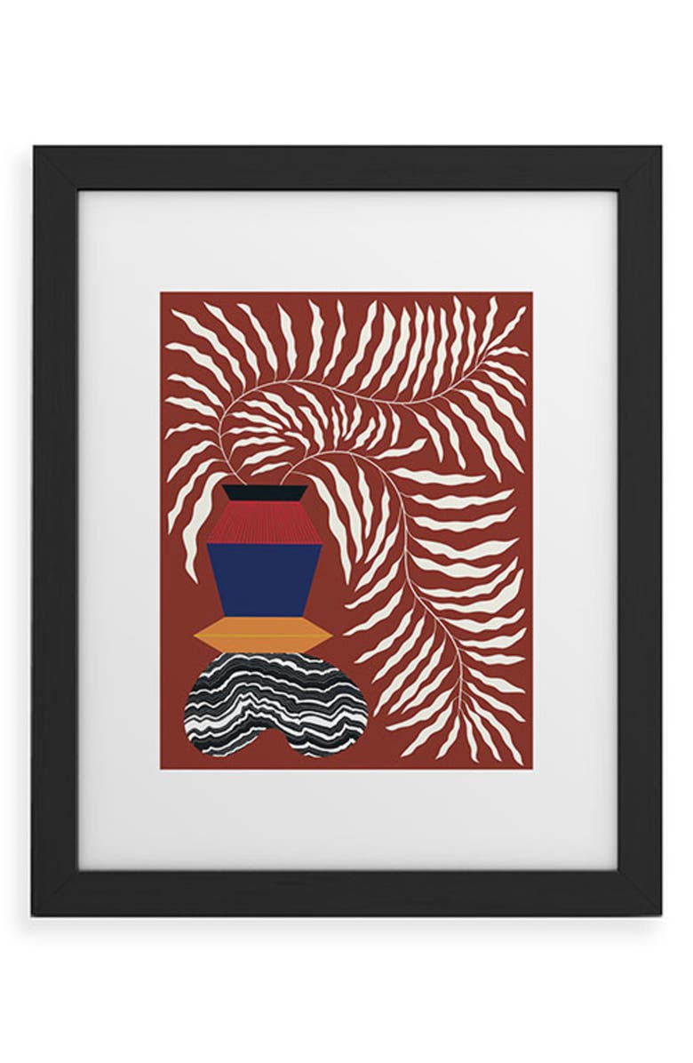 Deny Designs Wiggle Room Framed Wall Art, Main, color,