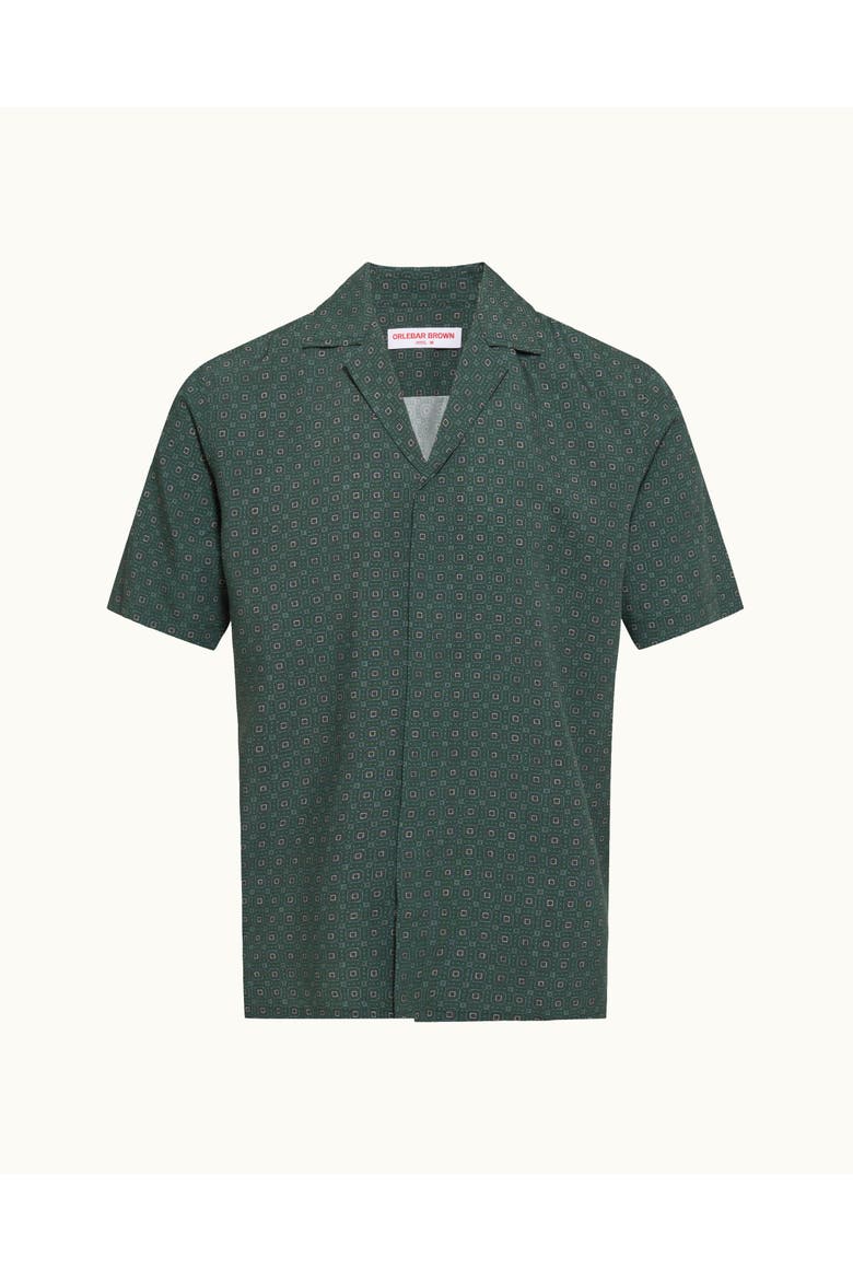 Maitan Relaxed-Fit Shirt, Alternate, color, Tarragon Green