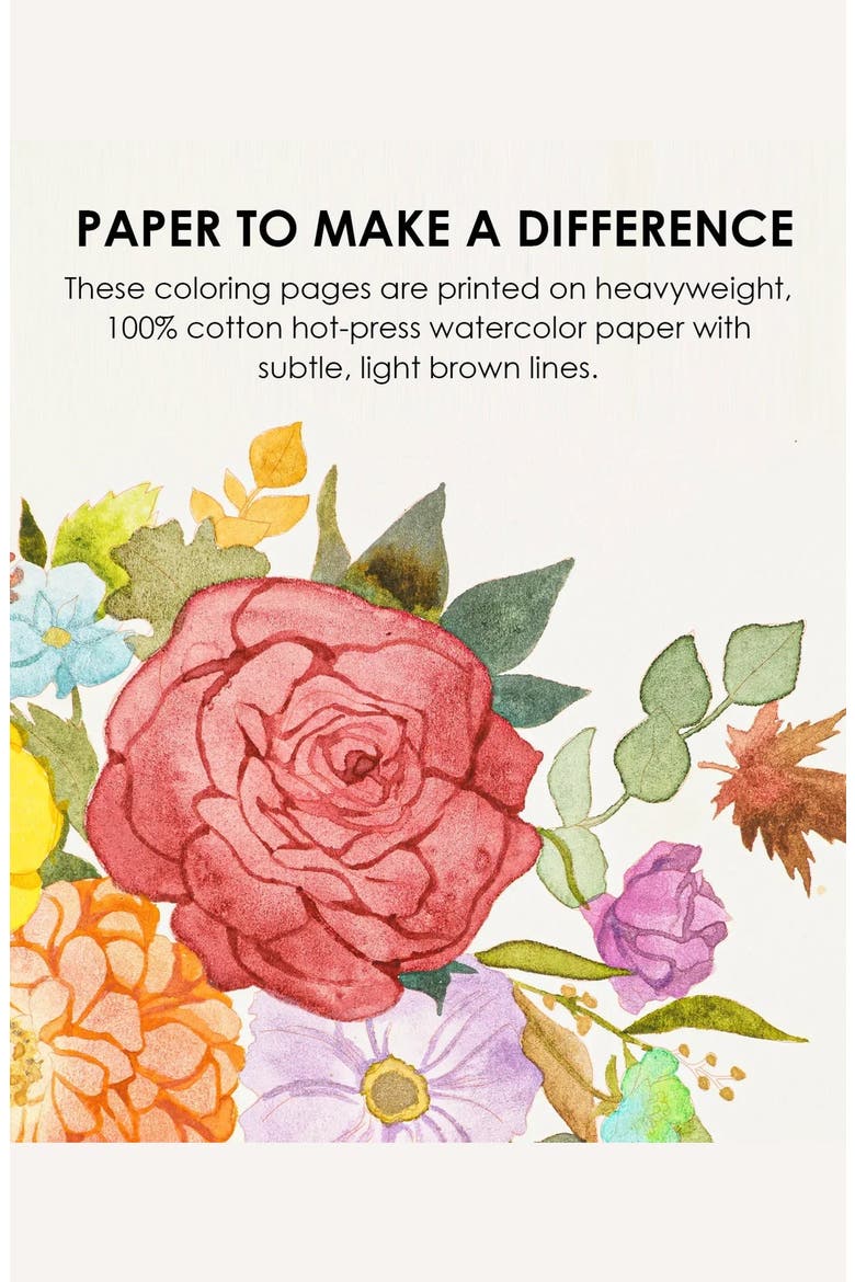 Autumn Themed Watercolor Coloring Club Box, Alternate, color, Autumn