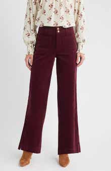 Wit & Wisdom Emma Wide Leg Corduroy Pants