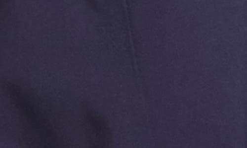 Gallery Water Resistant Hooded Raincoat In Navy