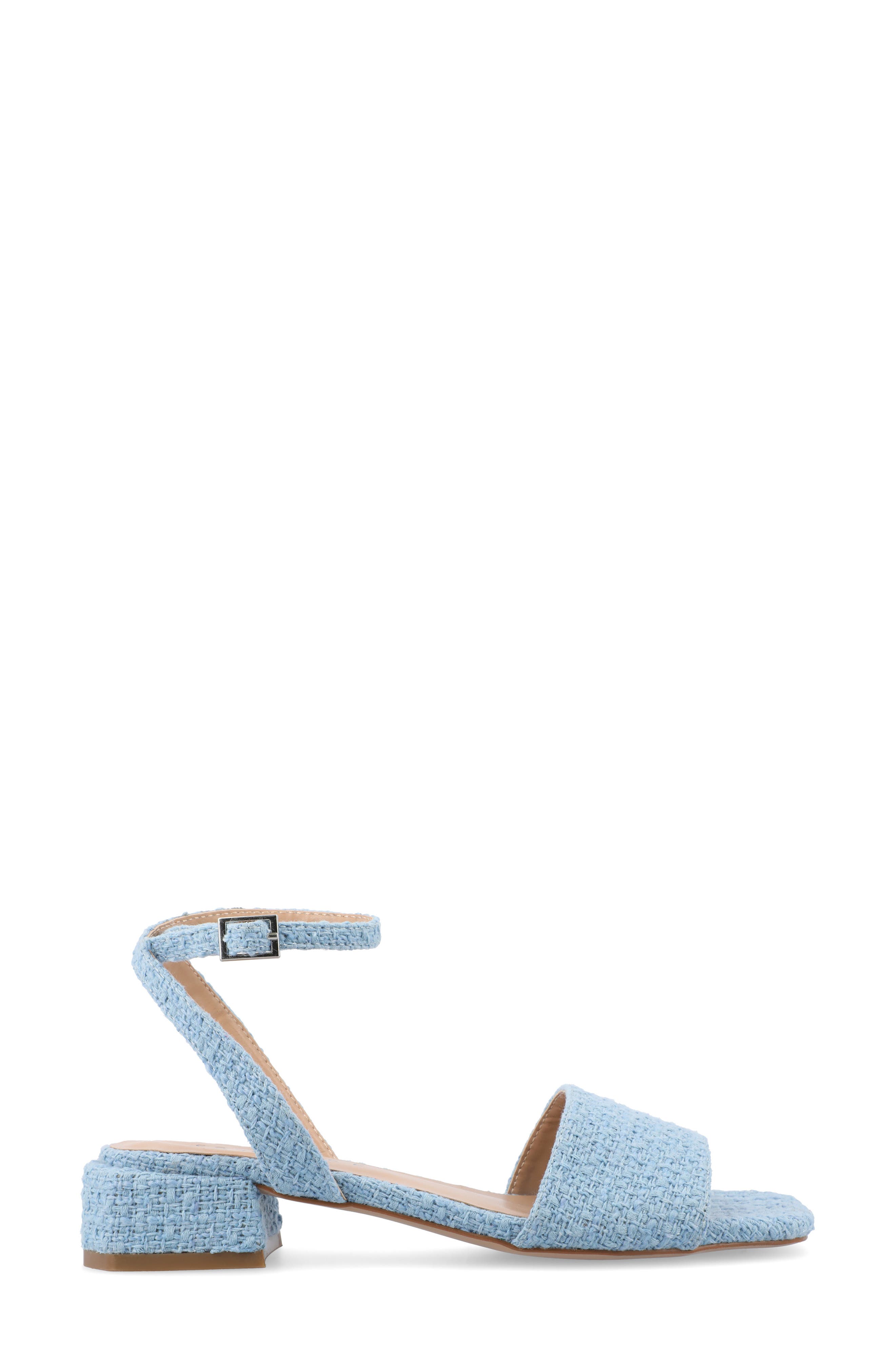Adleey Block Heel Sandal, Alternate, color, BLUE
