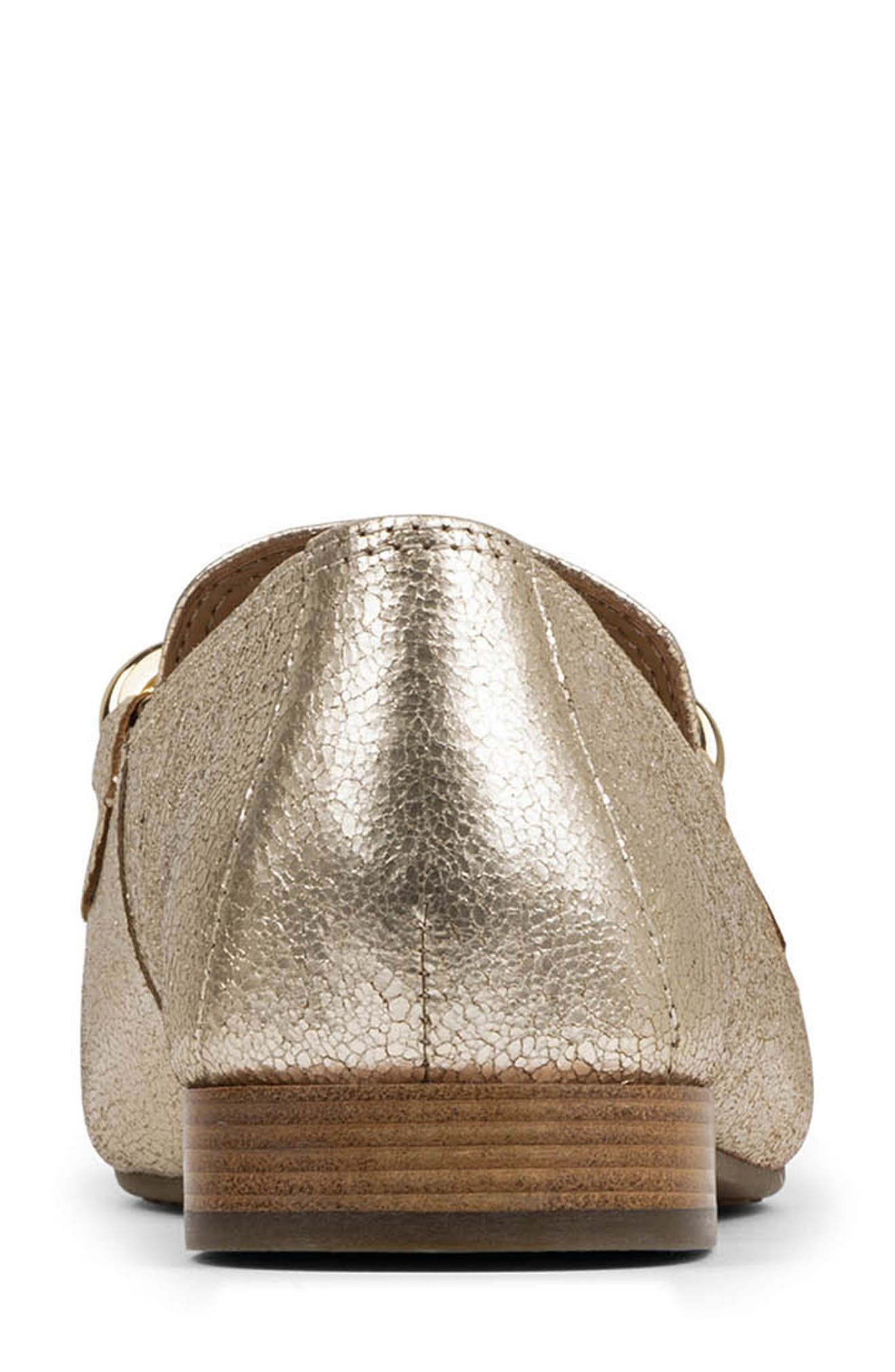 Donald Pliner Chain Loafer, Alternate, color, Platino / Platinum