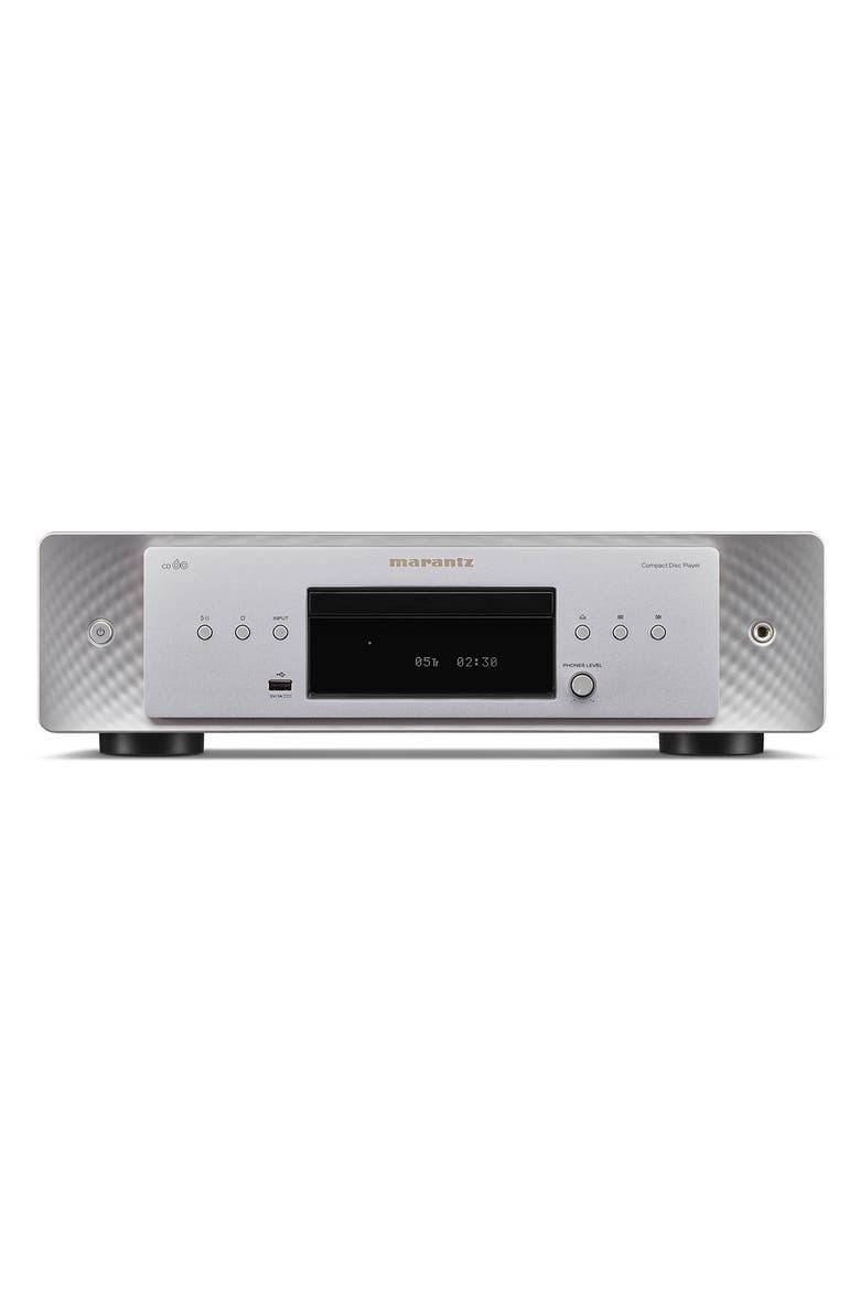 CD 60 CD Player, Main, color, Silver