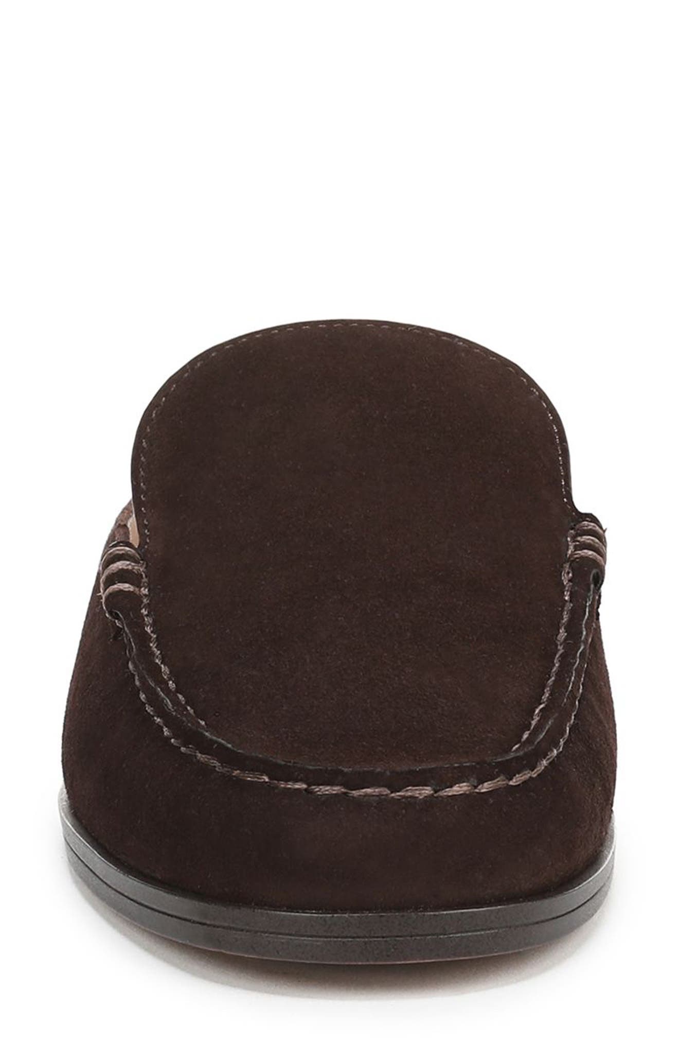 Franco Sarto Linda Moc Toe Mule, Alternate, color, Hickory Brown