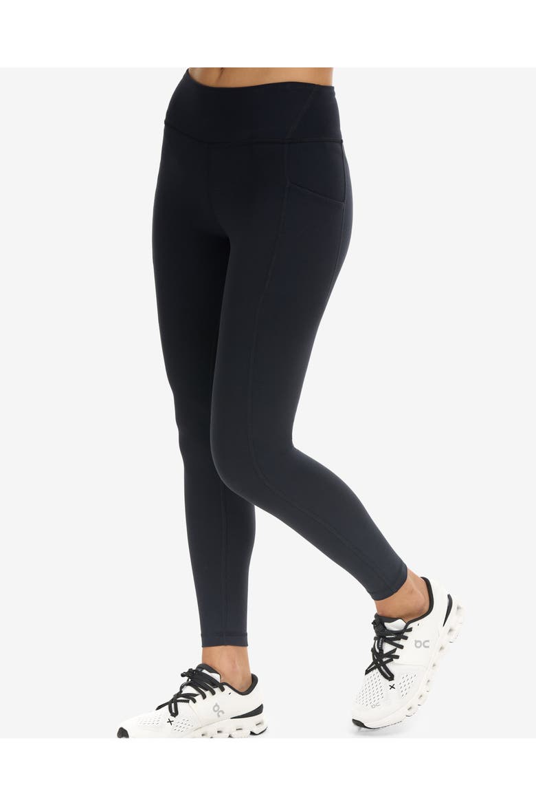 Women's Compression Long Leggings with Sun and UV Protection, Main, color, Black