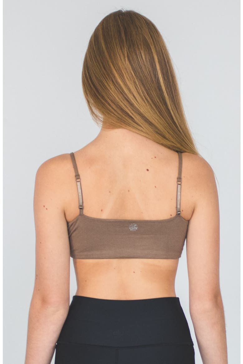 Bleum Neutral Kids' Seamless Bra, Alternate, color, Chocolate-Rose
