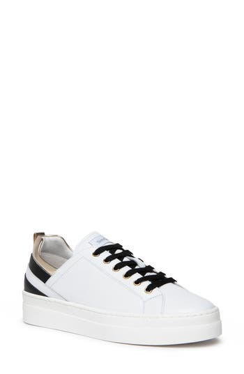 Nerogiardini Stripe Platform Sneaker In Multi