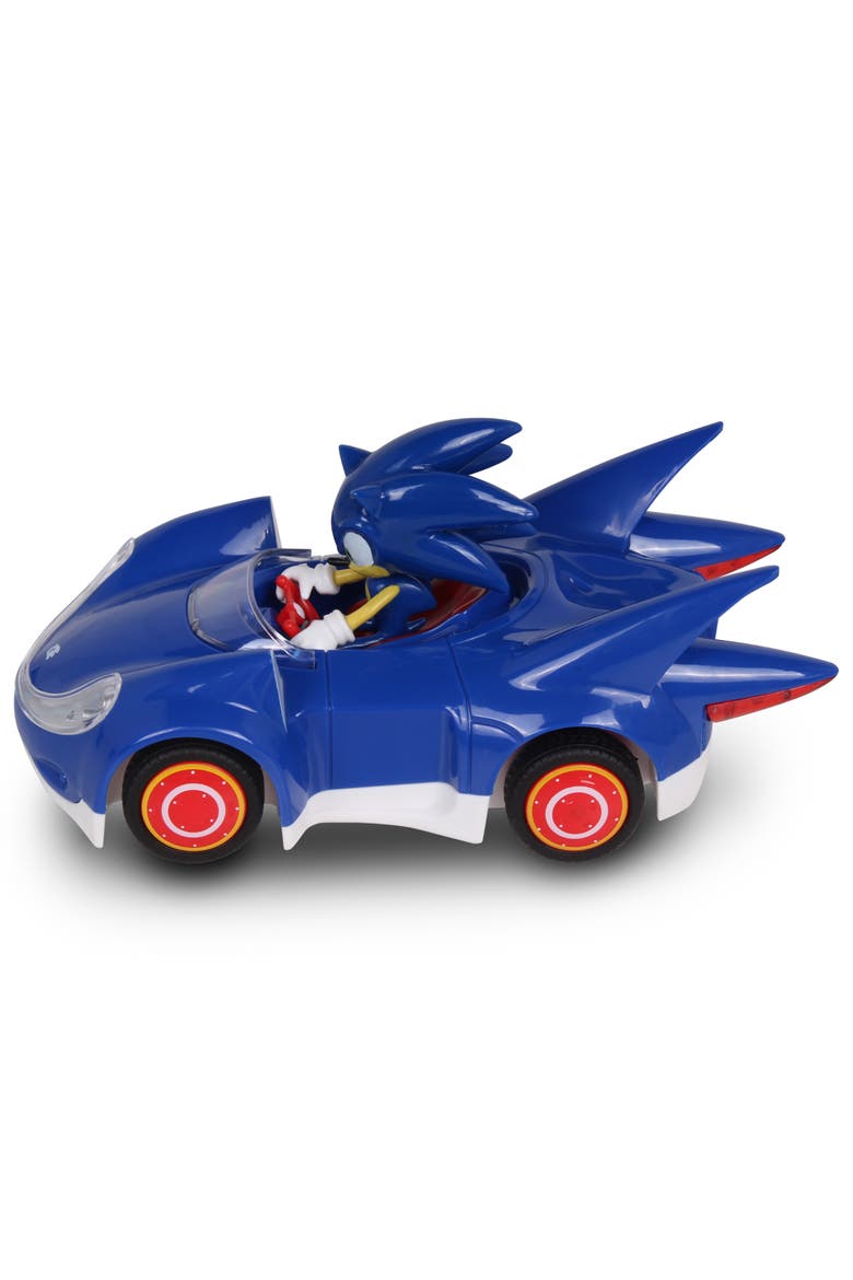 'Sonic & Sega All-Stars Racing RC Sonic,128 Scale 2.4GHz Remote Controlled Car, Alternate, color, Multicolored