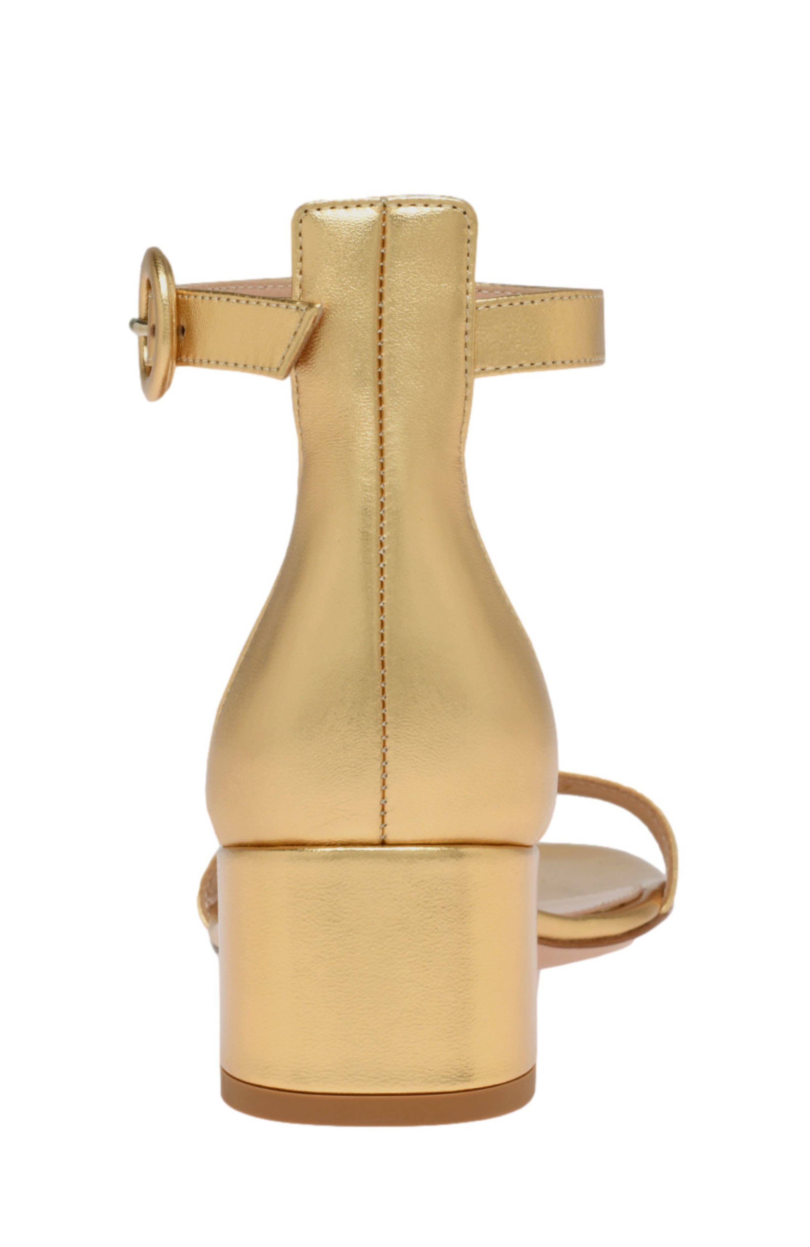 Gianvito Rossi Gaeta 45 Sandal, Alternate, color, Gold