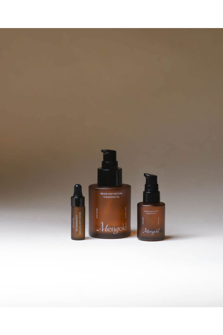 Revive and Restore Cleansing Oil, Main, color, Brown