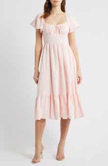Floral Flutter Sleeve Sundress