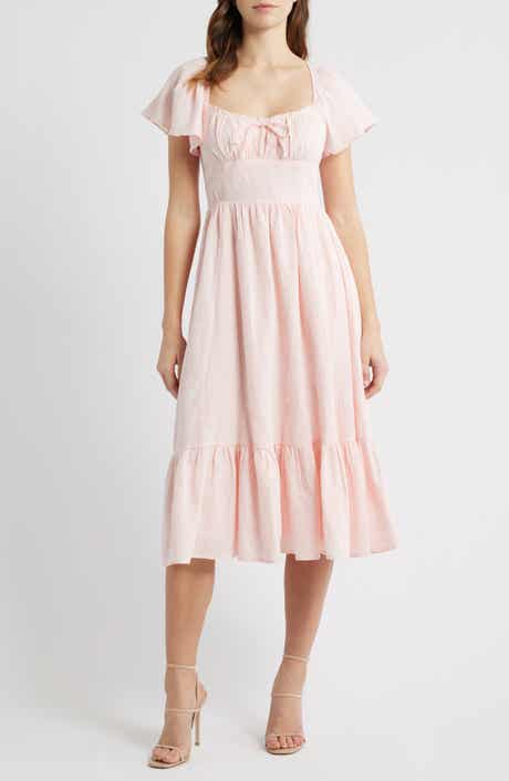 Floral Flutter Sleeve Sundress