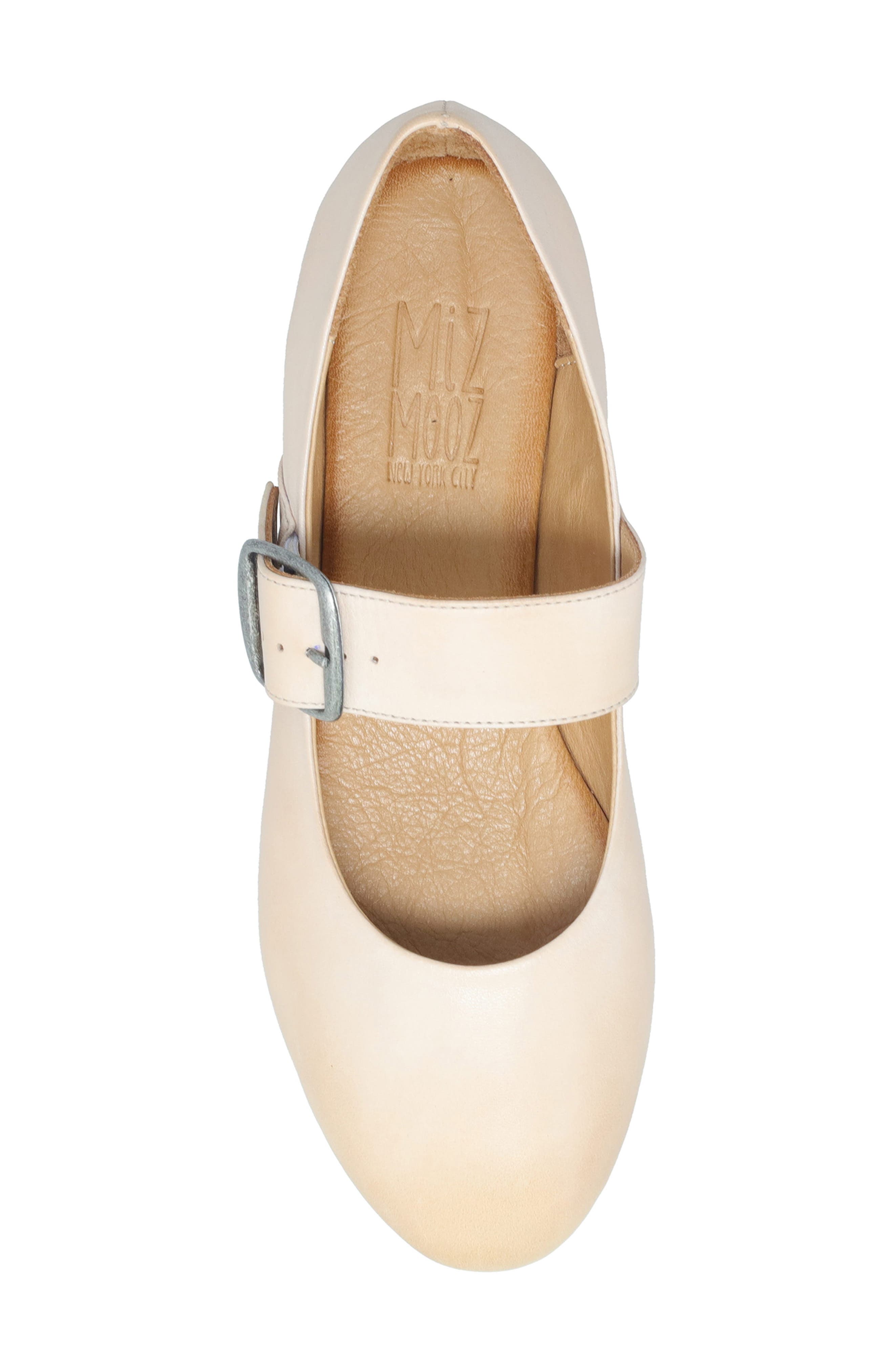 Kaity Mary Jane Flat, Alternate, color, LATTE